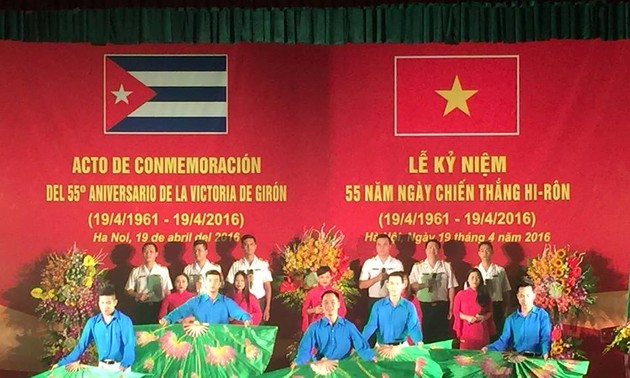 Le Vietnam célèbre le 55ème anniversaire de la victoire cubaine de Giron