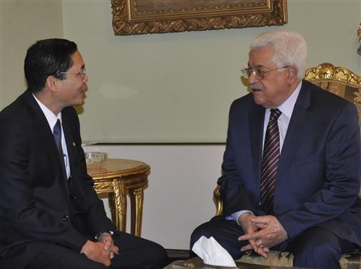 Le Vietnam et la Palestine soutiennent le règlement pacifique des conflits