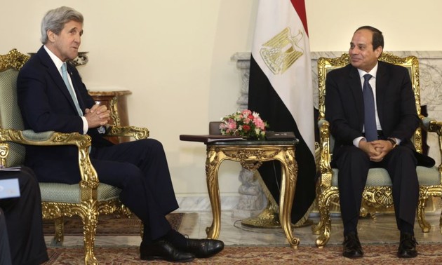 John Kerry en Egypte