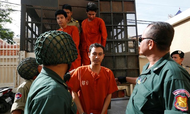 Cambodge: trois meneurs de manifestations condamnés à sept ans de prison