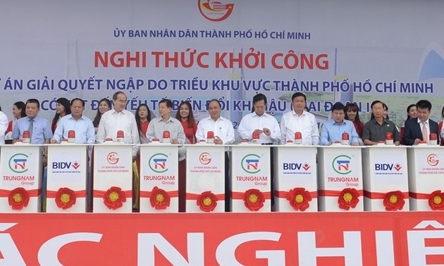 Mise en chantier d’un projet de lutte contre les inondations à Ho Chi Minh-ville