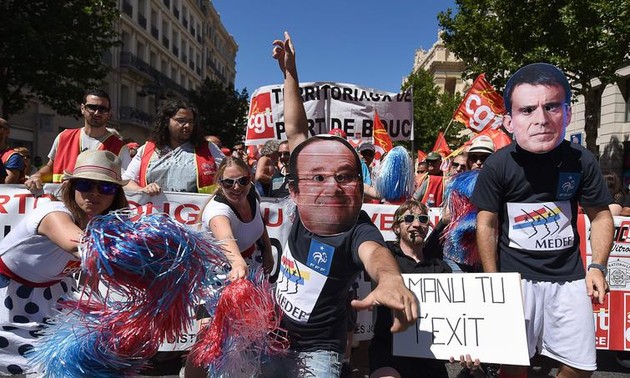 Manifestation contre la Loi travail à Paris