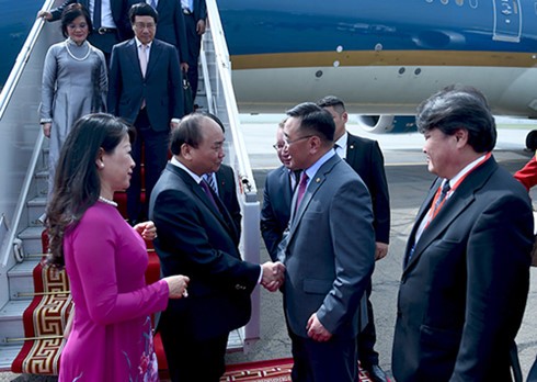Le Premier ministre vietnamien est arrivé à Oulan-Bator
