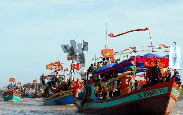 Reconnaissance de la fête Nghinh Ong de la commune Binh Thang (Ben Tre) 