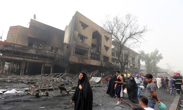 Irak: au moins 15 morts dans un nouvel attentat à Bagdad