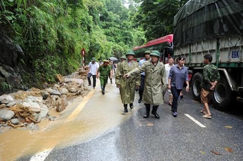 Trinh Dinh Dung ordonne la réparation des dégâts des crues à Lào Cai