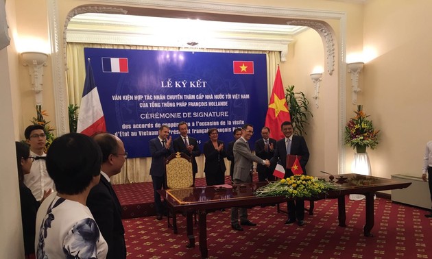 Vietnam-France : signature d’un accord sur les sciences et technologies