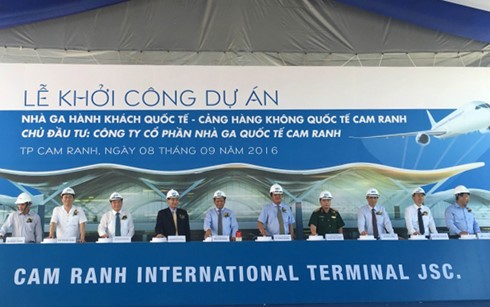 Mise en chantier de l’aéroport international Cam Ranh