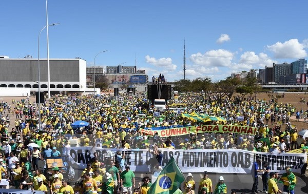 Brésil: Manifestations contre Michel Temer à Sao Paulo