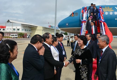 Nguyen Thi Kim Ngan entame sa visite au Cambodge