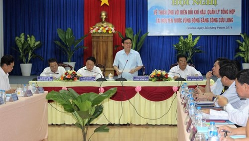 Vuong Dinh Huê: il faut mettre à jour le scénario d’adaptation au changement climatique