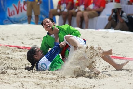 Jeux de plage asiatiques: 5 nouvelles médailles d’or pour le Vietnam 