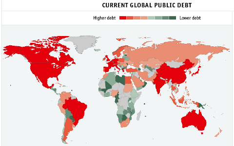 L’endettement mondial à des niveaux record, selon le FMI