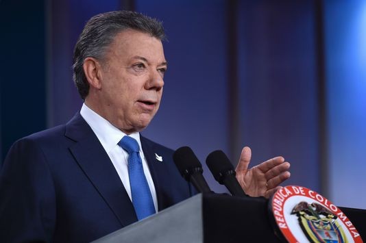Le prix Nobel de la paix décerné au président colombien Juan Manuel Santos