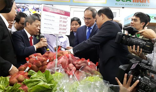Inauguration d’une chaîne de produits agro-alimentaires sûrs  