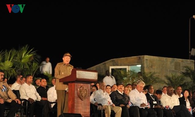 Cérémonie commémorative en l’honneur de Fidel Castro à Santiago de Cuba