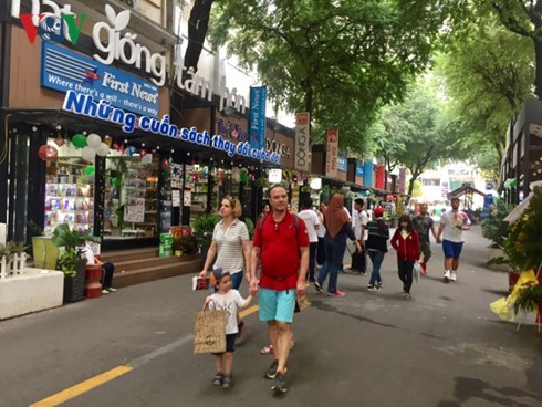 La rue aux livres de Ho Chi Minh-ville