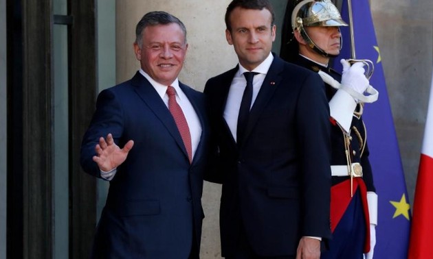 France: à Paris, Macron évoque Jérusalem après le roi de Jordanie Abdallah II