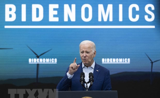 US President Joe Biden focuses on economic accomplishments in re-election campaign