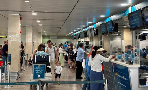 Tan Son Nhat Int'l Airport to see huge load on National Day holiday