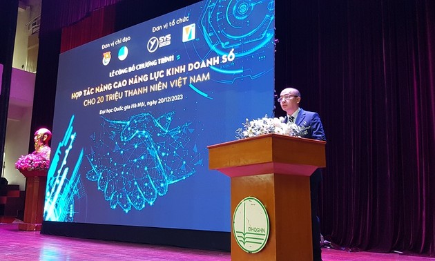 Program launched to enhance digital business capacity for 20 million Vietnamese youths