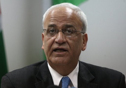 Kepala perunding Palestina Saeb Erakat akan menemui Menlu Amerika Serikat pada pekan mendatang.