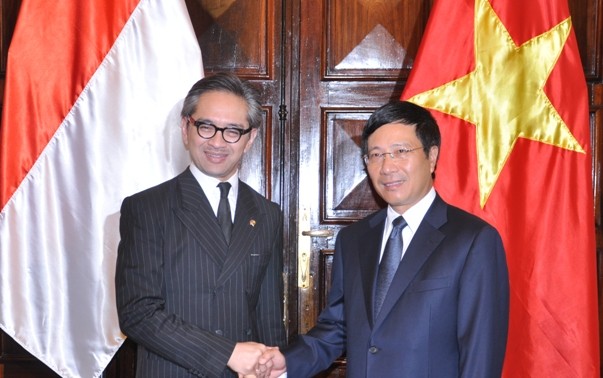 Vietnam dan Indonesia melakukan Konferensi ke-6 Komite Gabungan Ekonomi, Ilmu Pengetahuan dan Teknik.