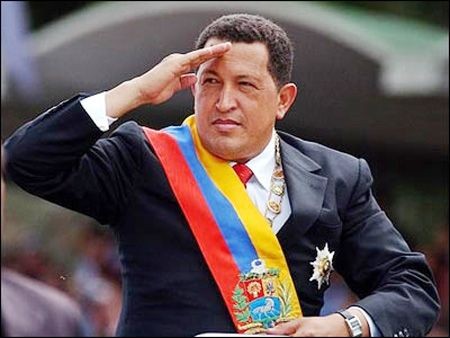 Presiden Venezuela, Hugo Chavez resmi terpilih kembali.