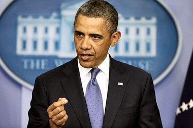 Presiden Amerika Serikat, Barack Obama mengumumkan rekomendasi  mengontrol senapan