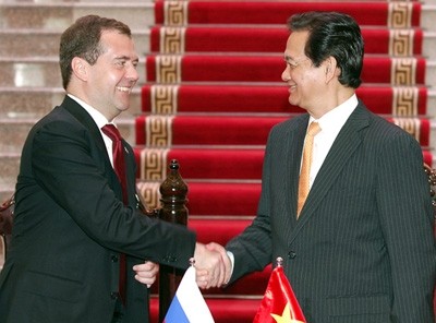 Perdana Menteri Nguyen Tan Dung mengakhiri kunjungan resmi di Federasi Rusia dan Republik Belarus