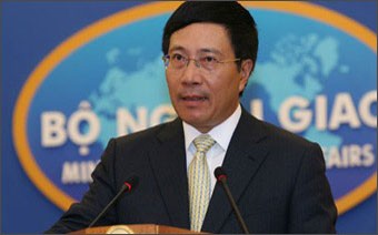 Pekerjaan diplomatik Vietnam tahun 2014 turut mempertahankan secara mantap kedaulatan wilayah