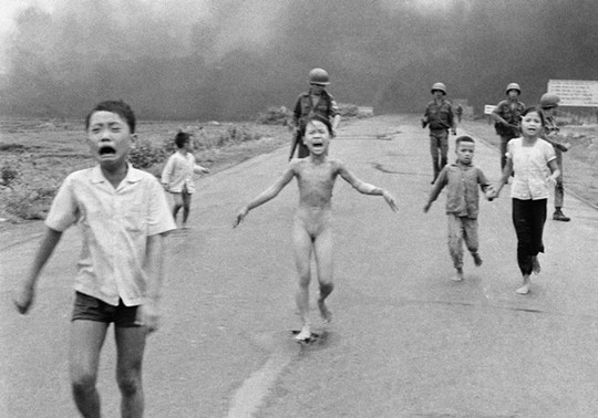 Foto makro perang Vietnam