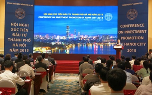 Konferensi promosi investasi di kota Hanoi tahun 2015