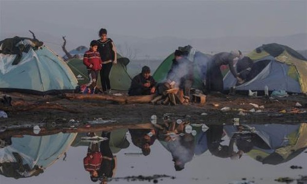 Masalah migran: Lebih dari 2.000 orang dikeluarkan dari kamp-kamp di koridor Idomeni (Yunani)