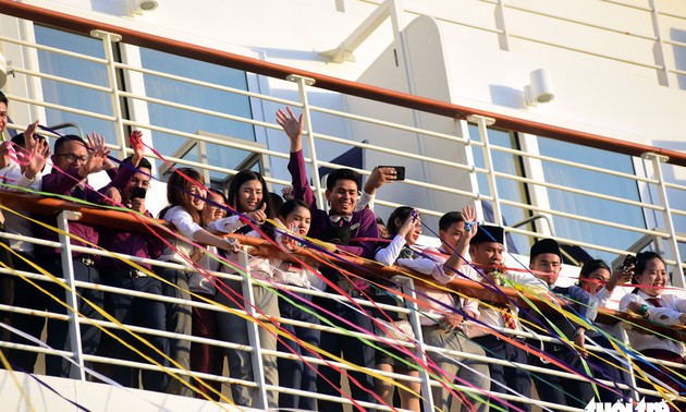 Melepas Kapal Pemuda Asia Tenggara dan Jepang ke-45 tahun 2018