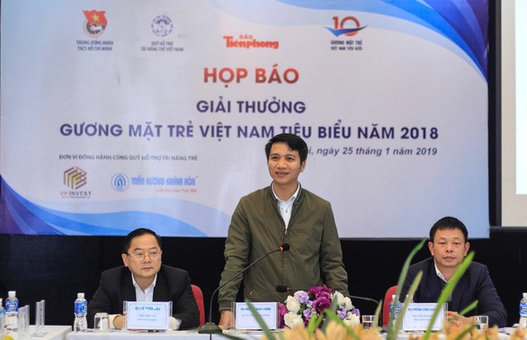 Penghargaan Pemuda Viet Nam tipikal tahun 2018