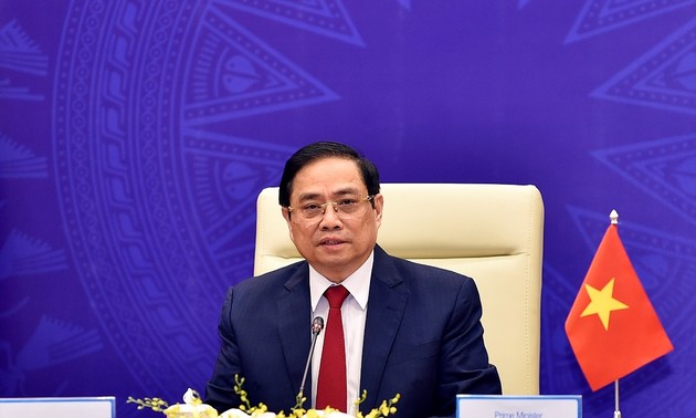 PM Pham Minh Chinh: Bersinergi Membangun Asia yang Damai, Bekerjasama, Berkembang Lebih Lanjut dalam Era Pasca Covid-19