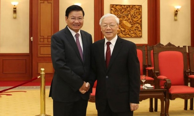 Sekjen, Presiden Republik Demokratik Rakyat Laos Akan Lakukan Kunjungan Persahabatan Resmi ke Vietnam