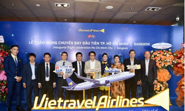 Viettravel Airlines Resmikan Misi Penerbangan Internasional Kota Ho Chi Minh-Bangkok