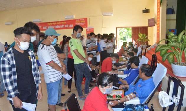 Provinsi Soc Trang Menyebarkan Gerakan Donor Darah Sukarela 