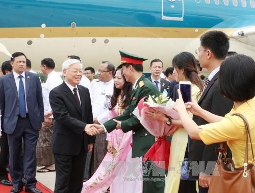 Vietnam y Myanmar coinciden en establecer sus relaciones de asociación y cooperación integral