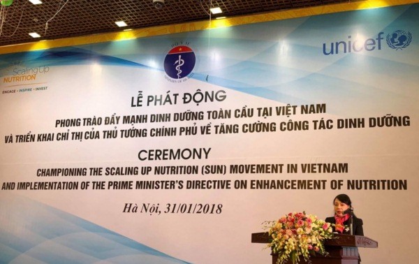 Vietnam lanza un movimiento a favor de la nutrición 