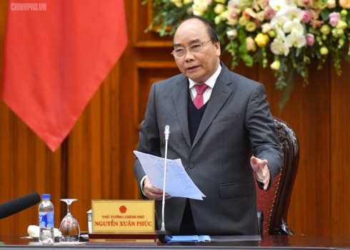 Premier vietnamita propone tareas del Grupo de Trabajo del Gobierno