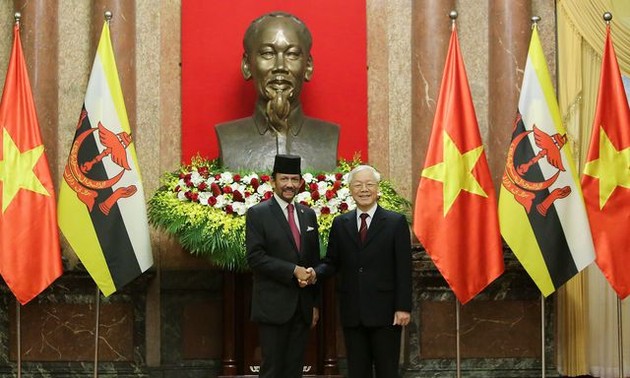 Vietnam y Brunei comparten interés en vigorizar cooperación bilateral