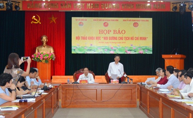 Celebrarán seminario científico “Seguir el ejemplo del presidente Ho Chi Minh”