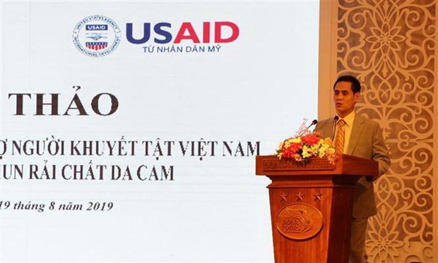 Brindan asistencia a víctimas del agente naranja/dioxina en 7 provincias vietnamitas