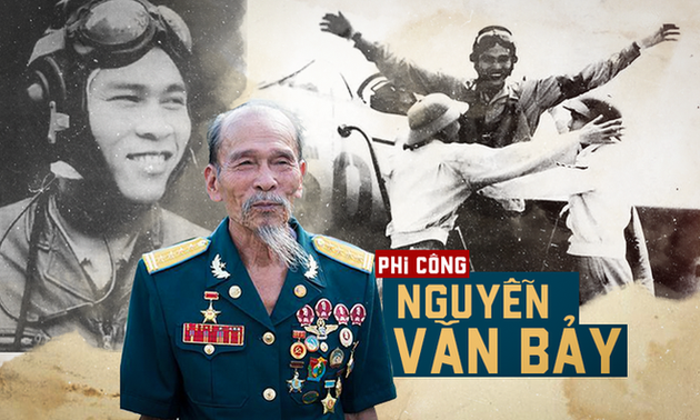 Huellas imborrables del piloto legendario Nguyen Van Bay en historia militar de Vietnam
