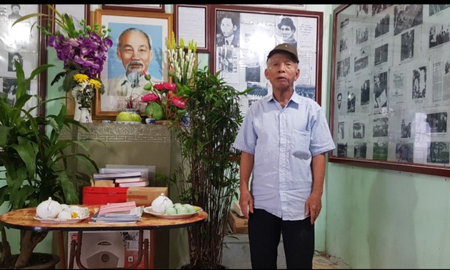 Tran Van Cao y su casa conmemorativa al presidente Ho Chi Minh