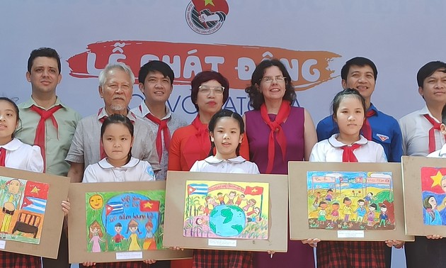 Lanzan concurso de dibujo y pintura para celebrar los 60 años de las relaciones diplomáticas Vietnam-Cuba