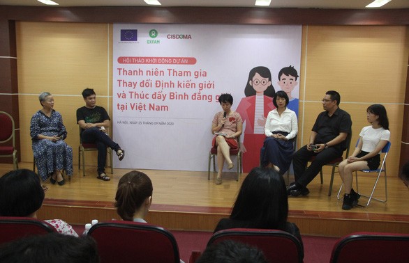 Jóvenes vietnamitas por cambiar estereotipos de género y promover la igualdad de género